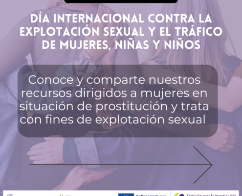 Ilustración de post con motivo del día internacional contra la explotación sexual