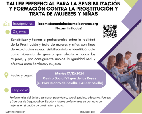 Formación concienciación prostitución en Sevilla