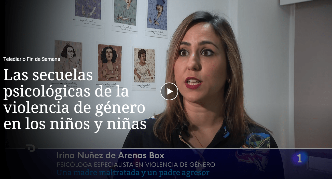 Irina Núñez de Arenas explica la violencia de género en menores en RTVE